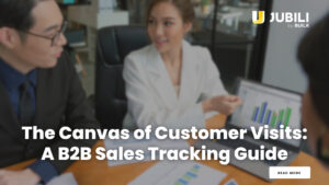 Jubili CRM Track your customer visits