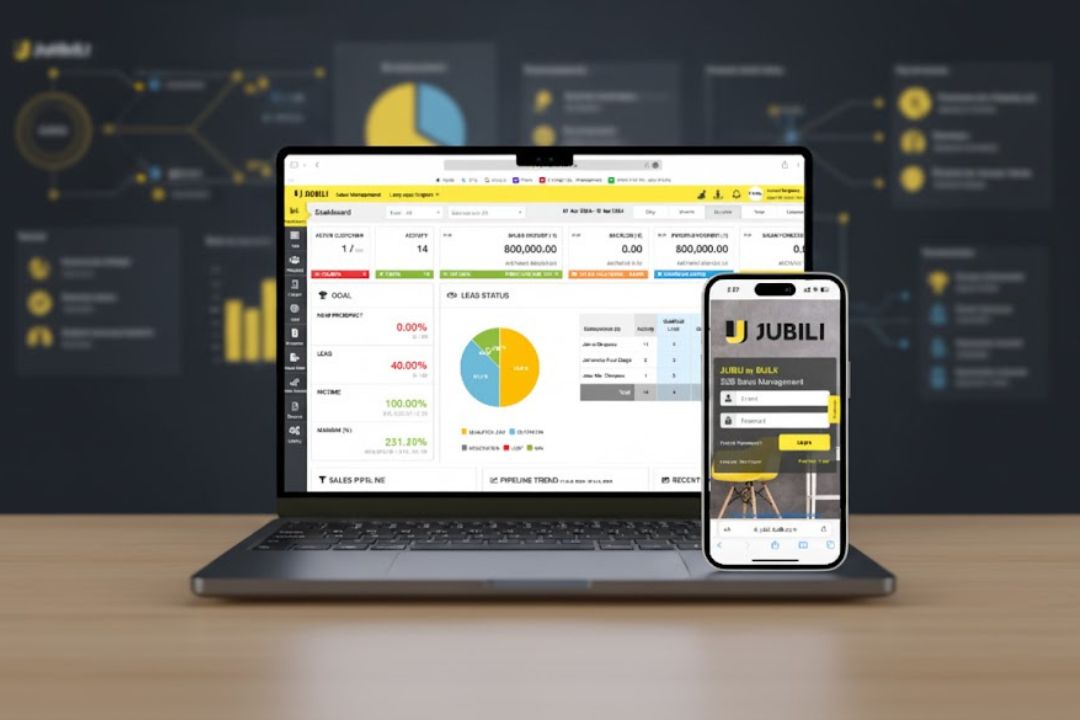 jubili crm dashboard